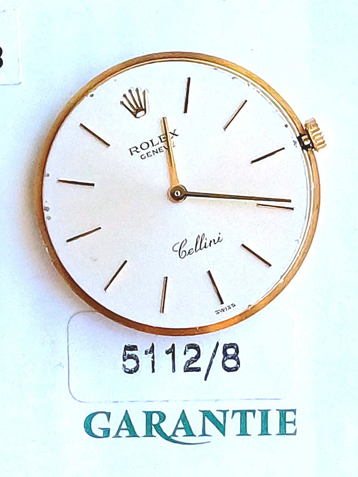 Rolex Cellini 5112 Dial And Hands Movement