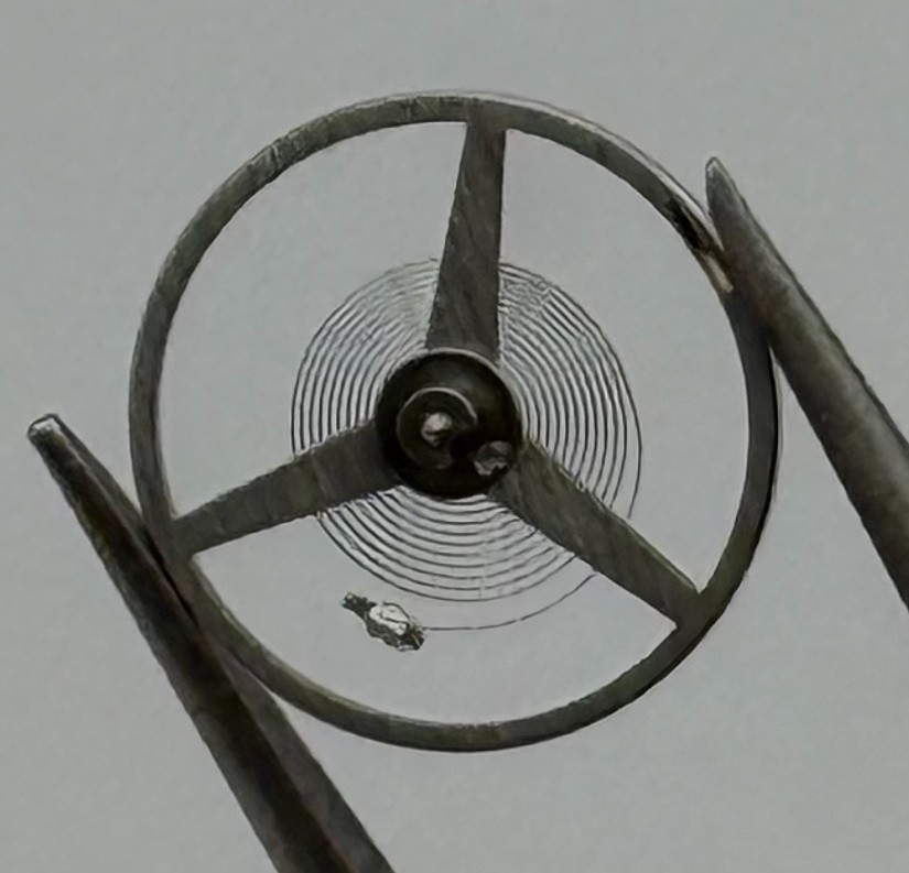 Cupillard 233-68/21 Balance Wheel Complete And Spring 10½’’’ 5396 /1 Watch Parts