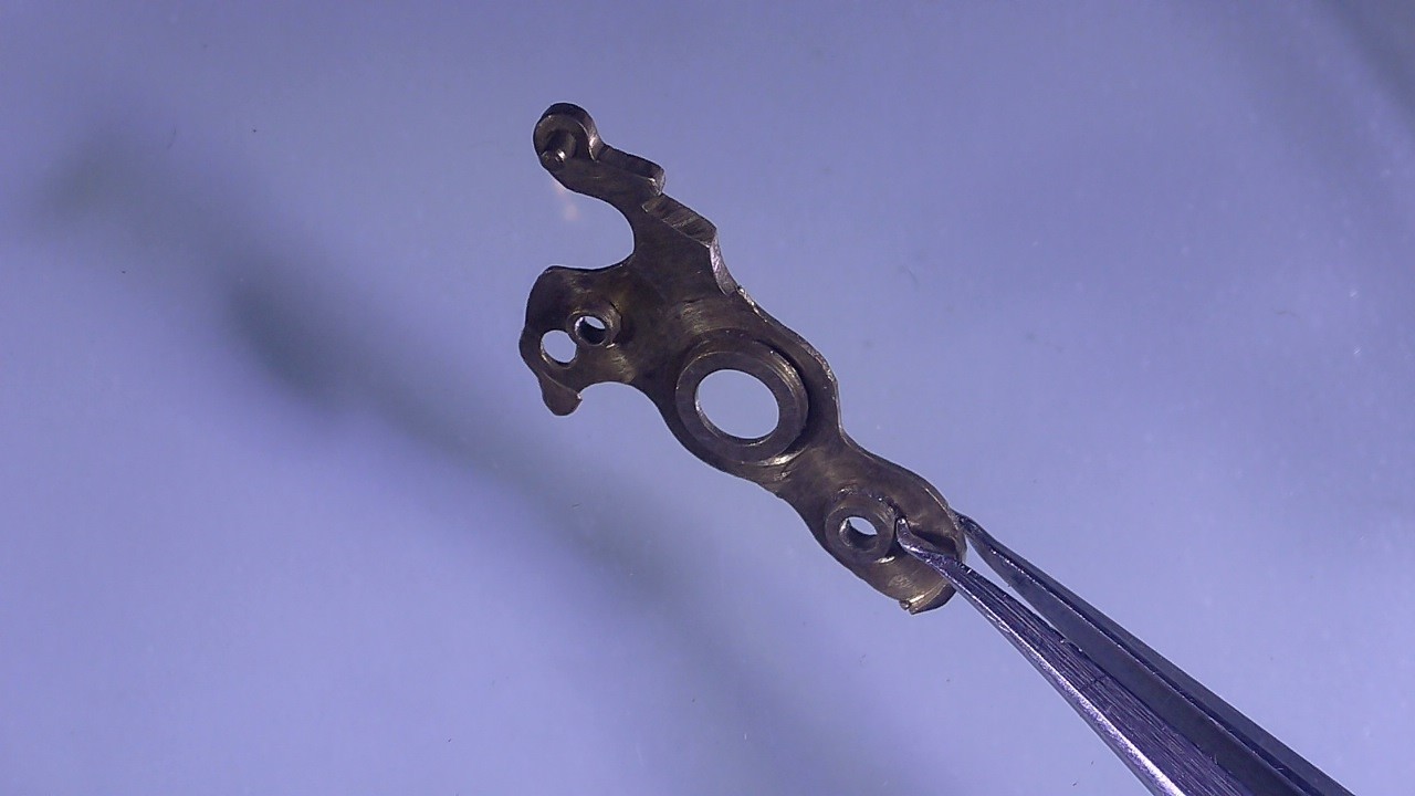 VC Movement Bridge For CUPILLARD A CYL.INDRE 10½ 240 – Gold Brass