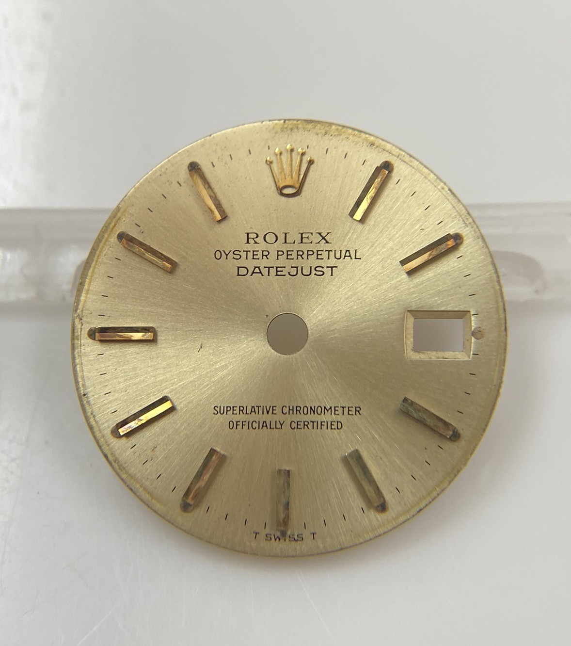 Genuine Rolex 26mm Ladies Date 6917 Cal. 2030/2035 Champagne Gold Dial