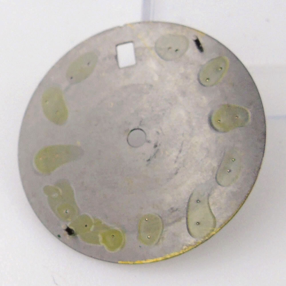 29mm Grey Sunburst Watch Dial Fit NH35A NH36A Movement Roman Number Marks Date