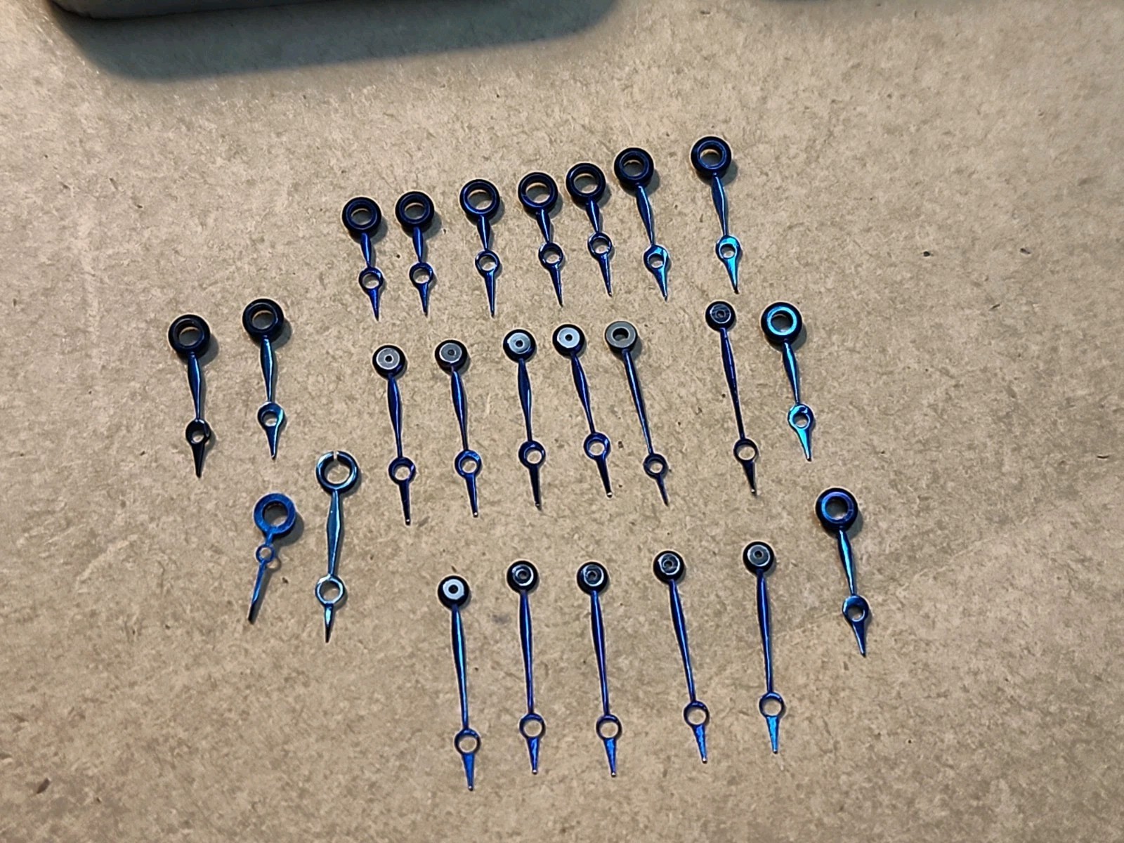 Lot Of Vintage NOS Empire Blue Moon Wristwatch Hands