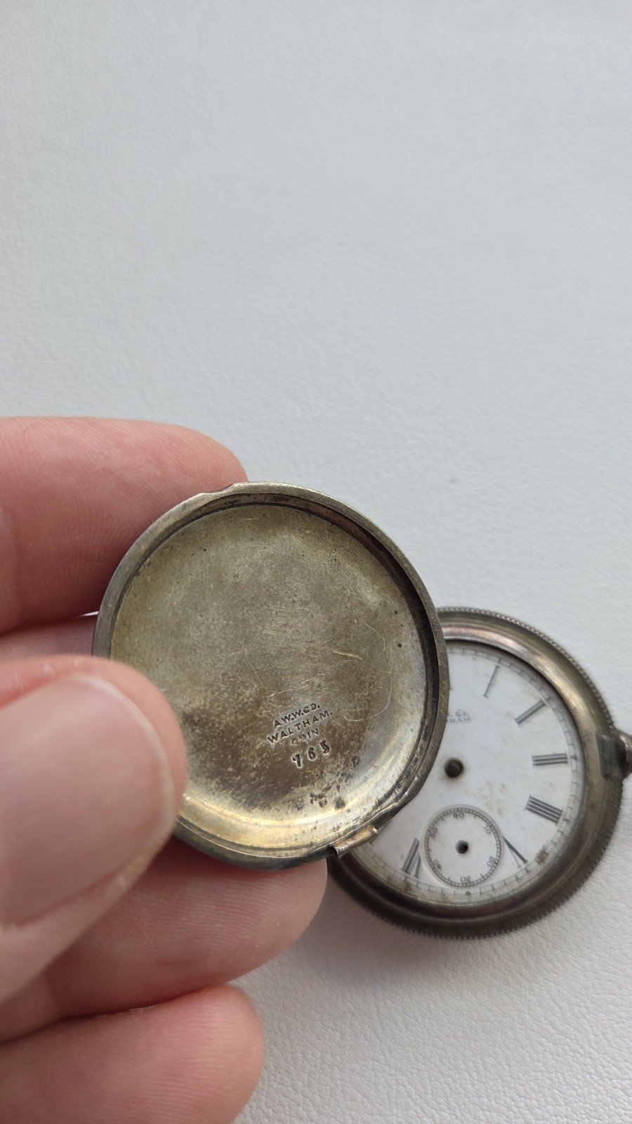 Waltham 1891 Ladies Pocket Watch 0s 7j Grade M Mdl 1882 Gold Filled Demi Hunter