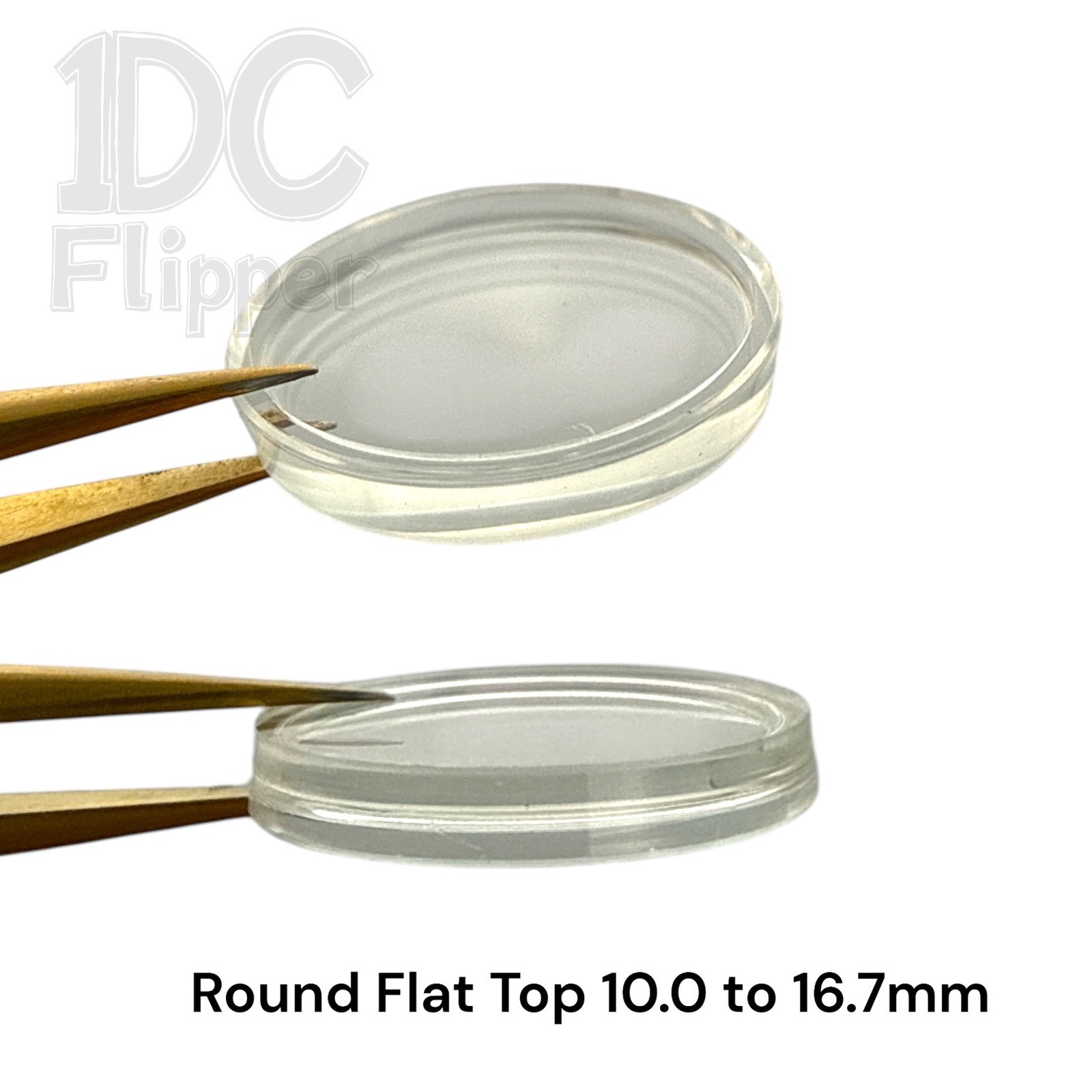 Round Flat Top Watch Crystal G-S Brand 10.0mm to 16.7mm NOS You Choose!