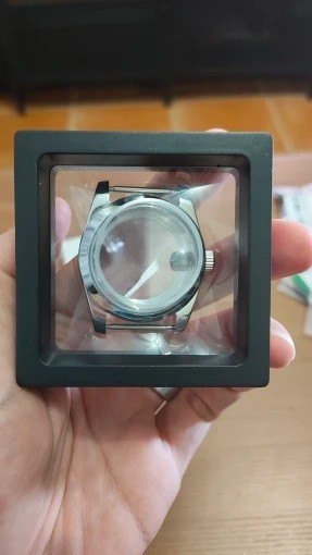 36mm 39mm Steel Watch Case Sapphire Crystal for NH35 NH36 SKX007 Mod
