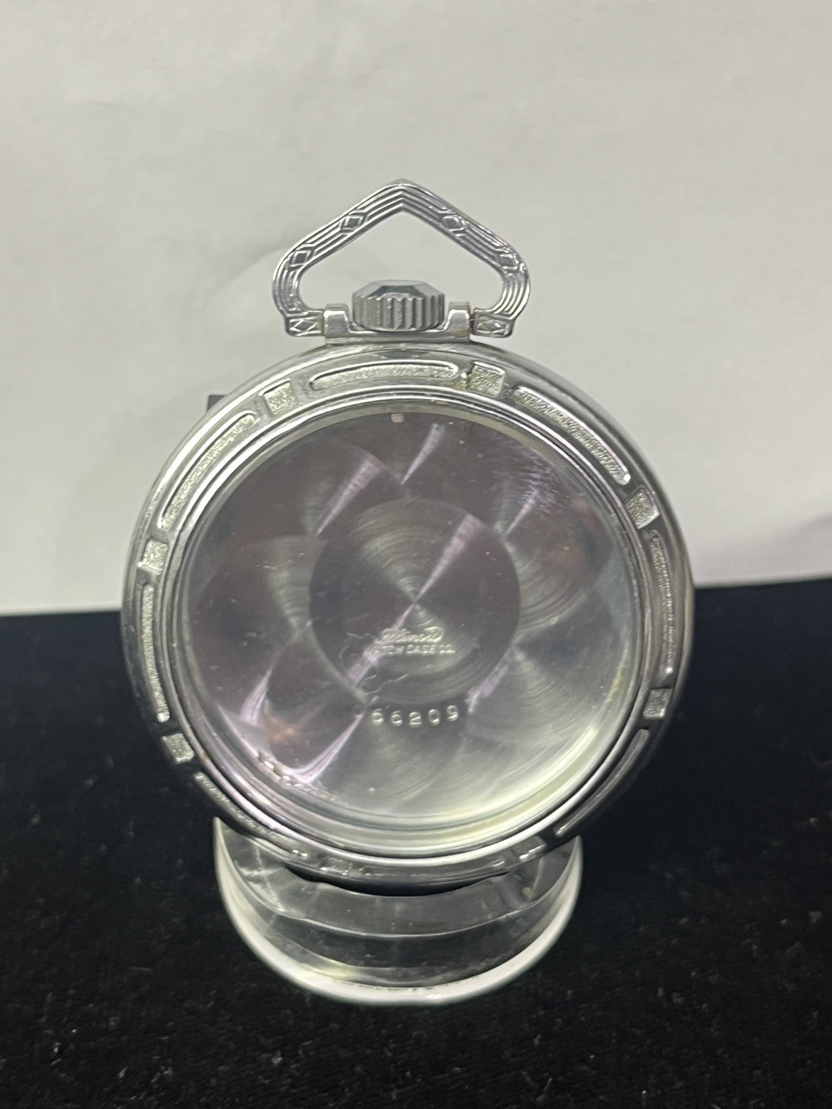 16S Ilinois Open Face Pocket Watch Case Glass Beveled Crystal BIN$ 49.99