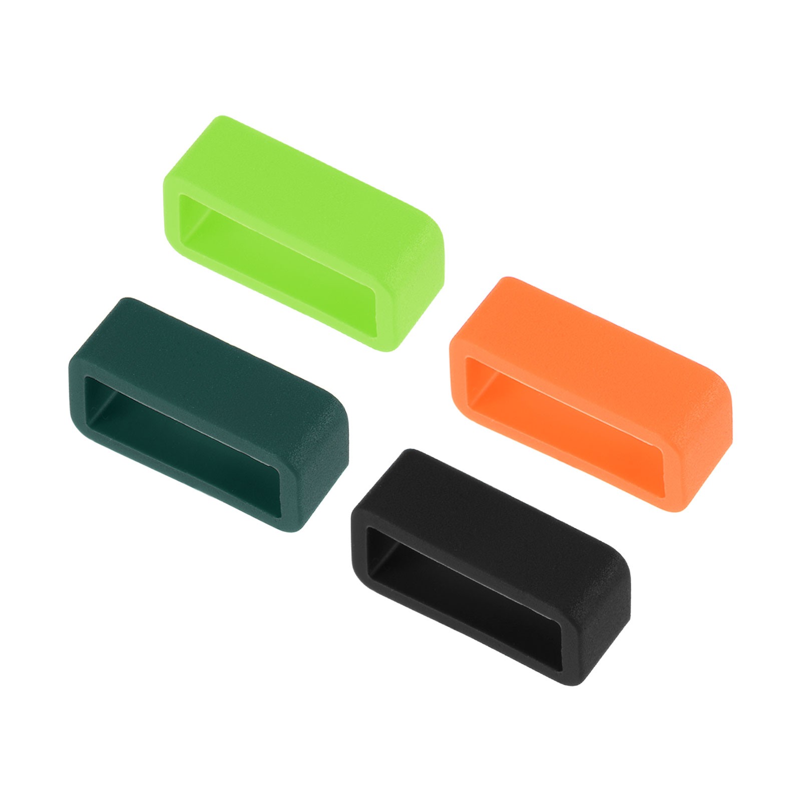 Watch Band Strap Watch Retainers for 16mm Width Watch Band 4 Color 8 Pcs