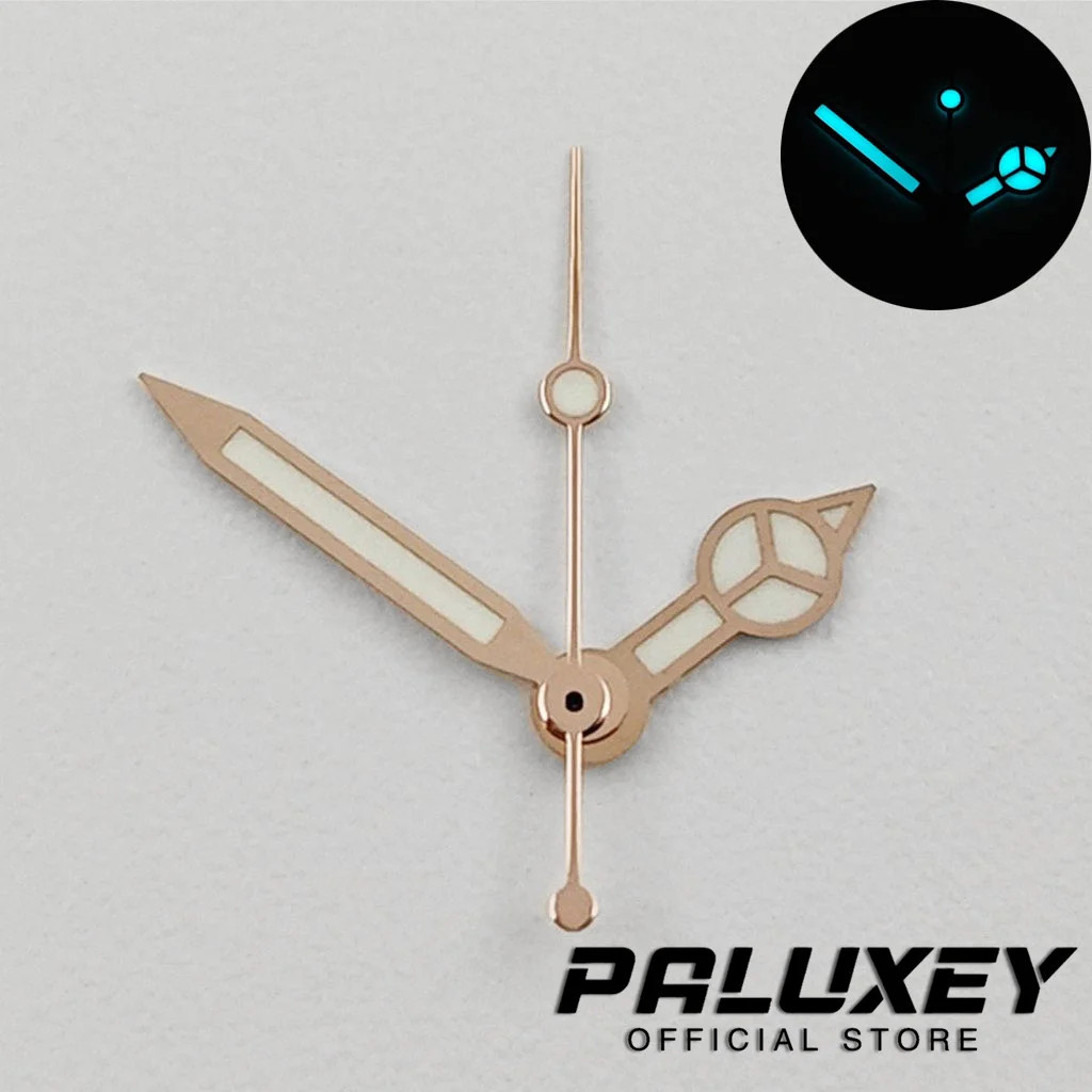 Watch Hands Silver Gold Rose Submariner Style Luminous Needles For NH35/34/36