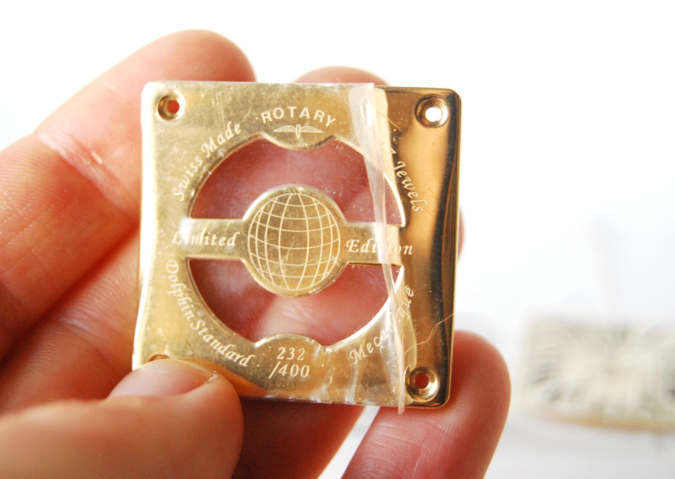UNUSED ROTARY MECANIQUE LIMITED EDITION 232/400 – ALL PARTS -EX MOVEMENT & STRAP