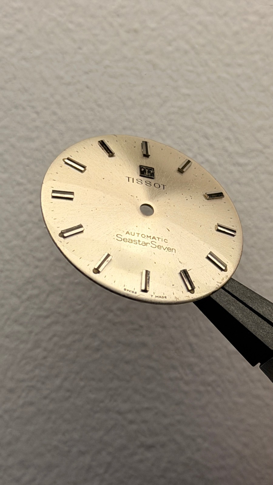Tissot Seastar Seven Automatic Silver Vintage Watch Dial 29.5mm