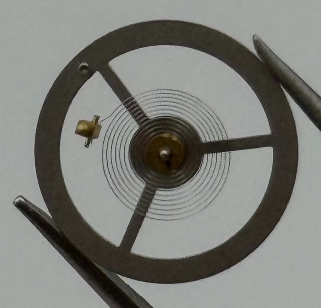 EB 8800 Balance Wheel Complete And Spring 12’’’ 4883 Watch Movement Parts NOS