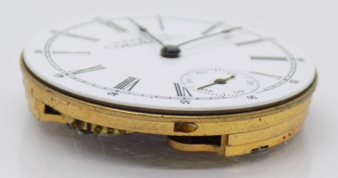1891 American Waltham Grade 60 Model 1891 0s Pocket 7J Watch Movement