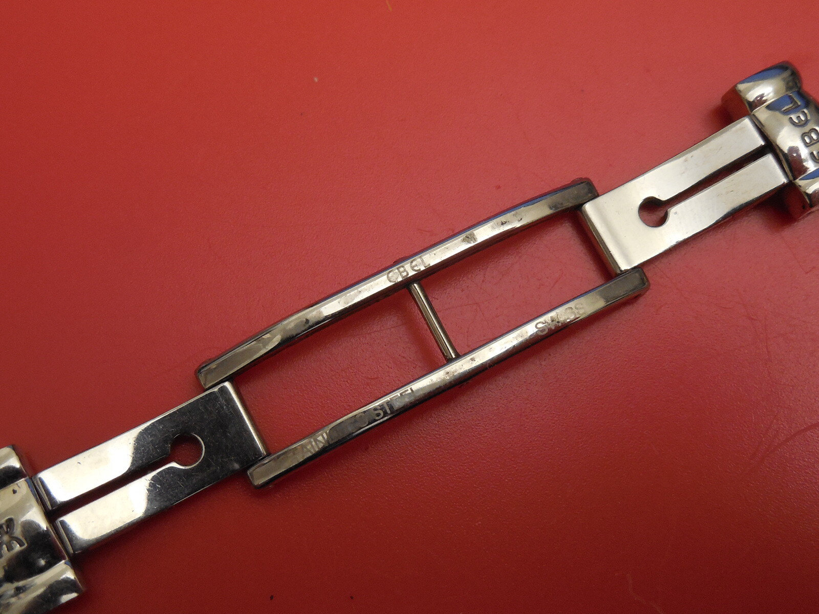 GENUINE EBEL STAINLESS STEEL BELUGA 12MM BAND BRACELET BUCKLE