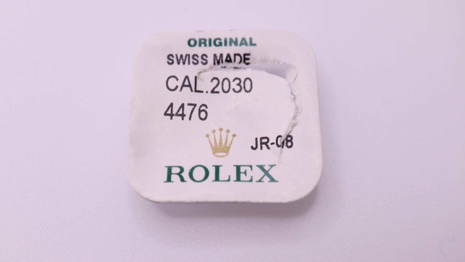 Rolex Calibre 2030 – Oscillating Axle – Part 4476