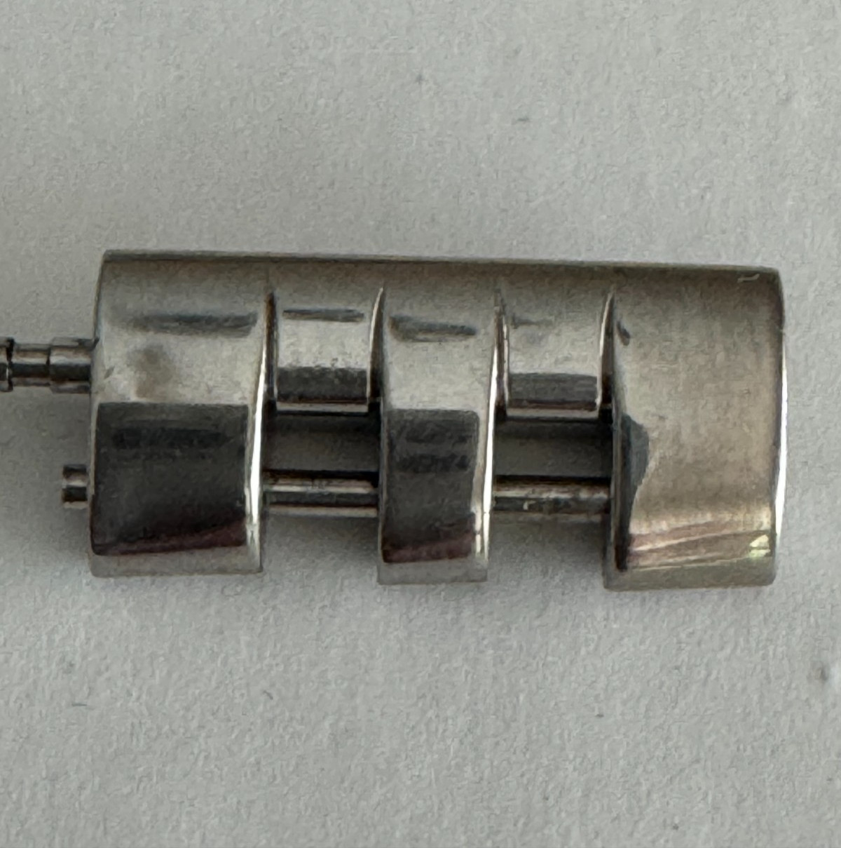 22MM GENUINE BREITLING CHRONOMAT WRISTWATCH STAINLESS STEEL END LINK W/PINS 372A