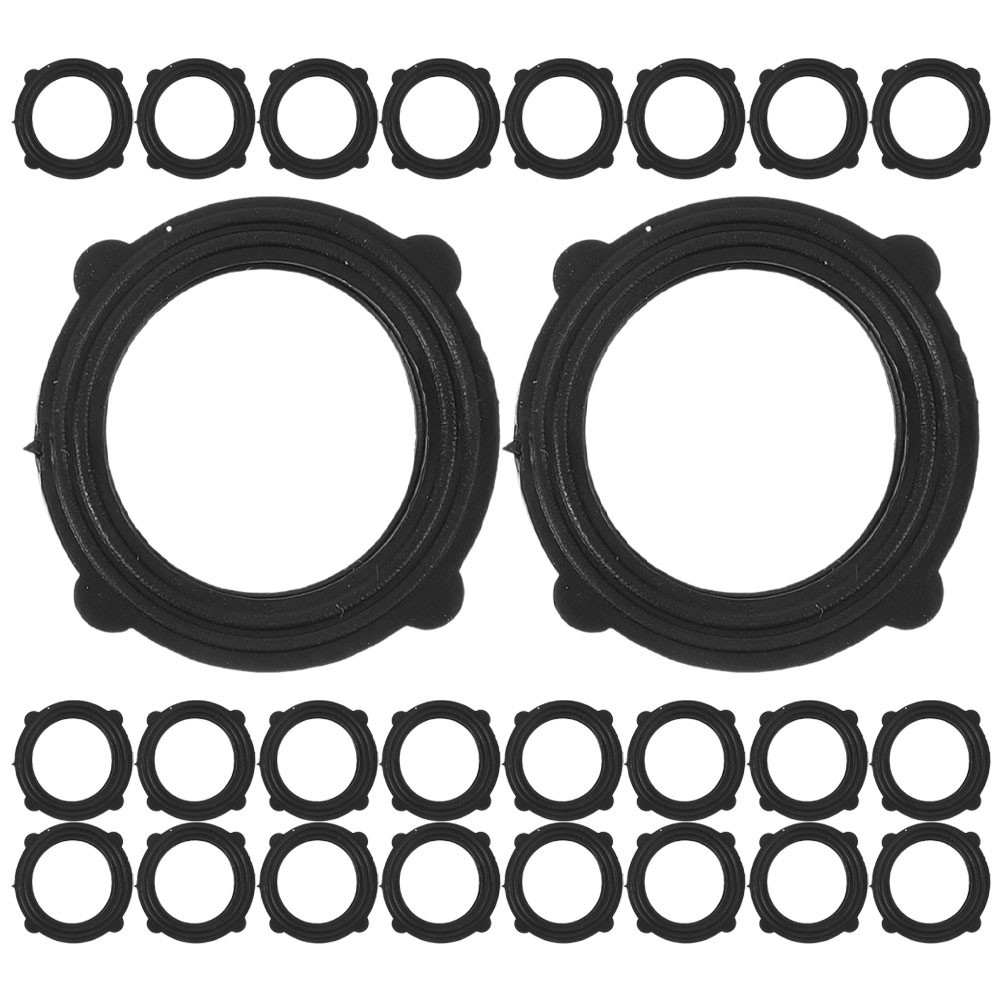 50 Pcs Washer Rubber Seal Garden Hose Gasket Ring for Water Faucet Connection