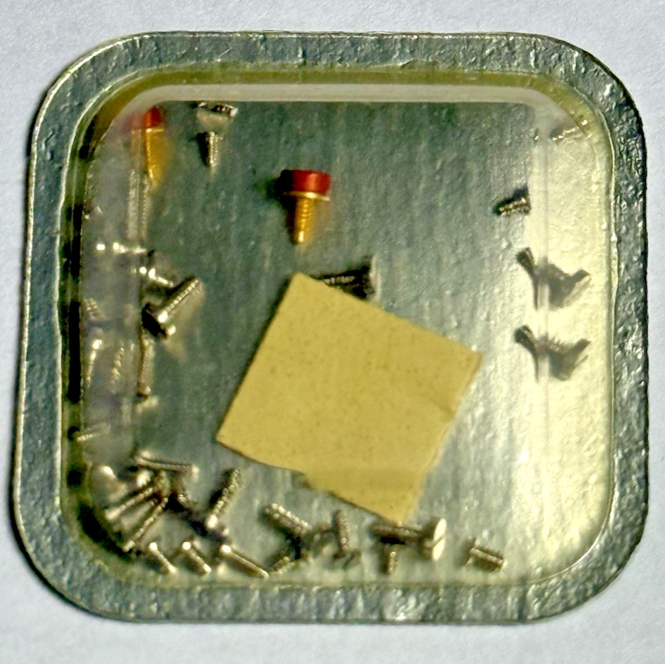 Genuine Rolex Set of Screws Cal 5055 / 5035 Oysterquartz Part 56000-1 NOS SEALED