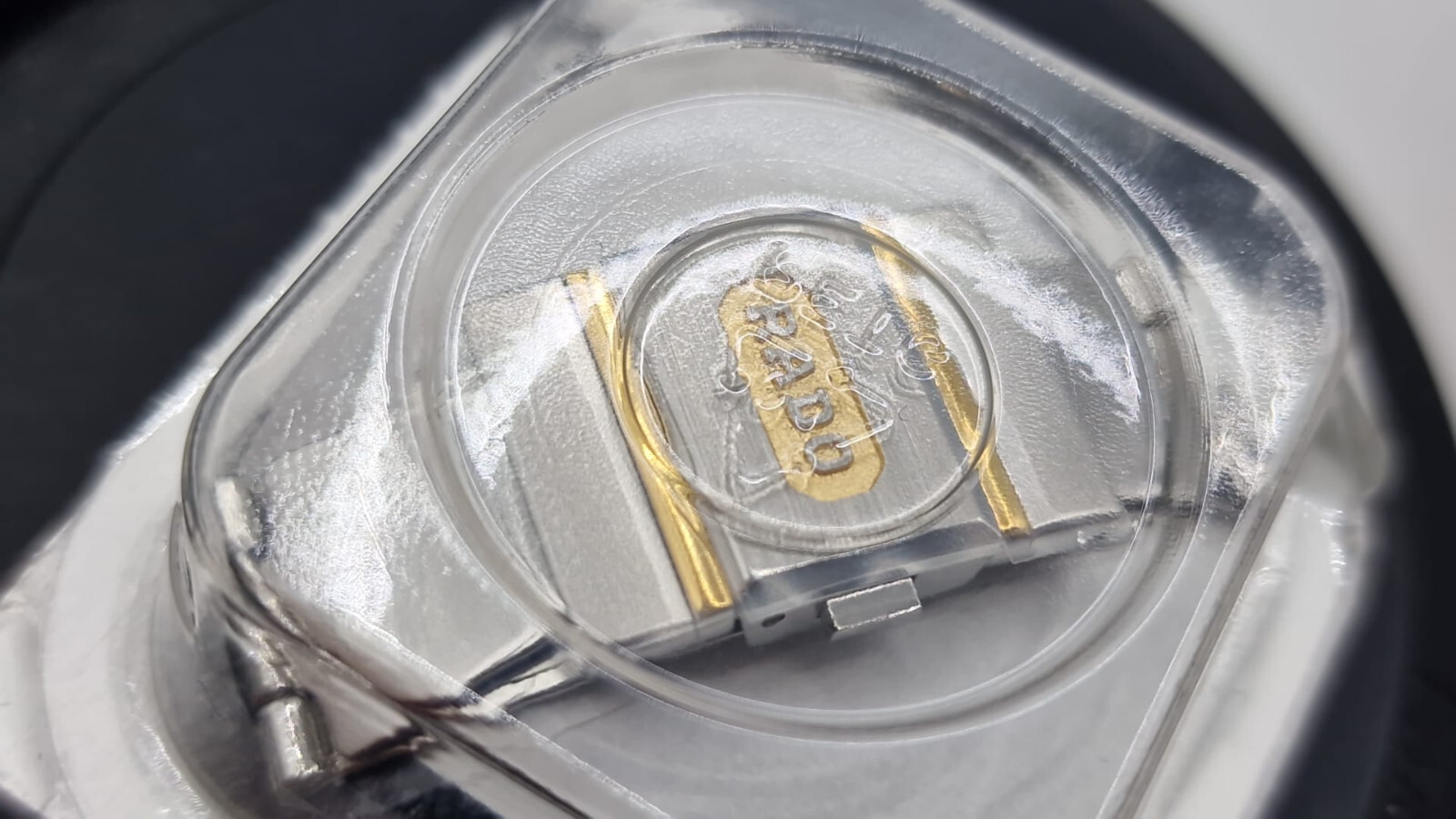 Chiusura bracciale Rado 129.0266.3 72.03098 Diastar Anatom acciaio/oro
