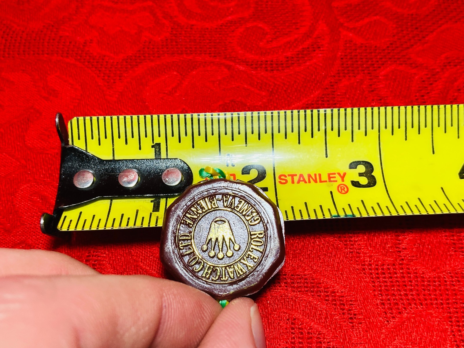 Rolex Red Seal Hang Tag “Frog Foot Hang Tag” 1970s/1980s ORIGINAL-FAIR CONDITION
