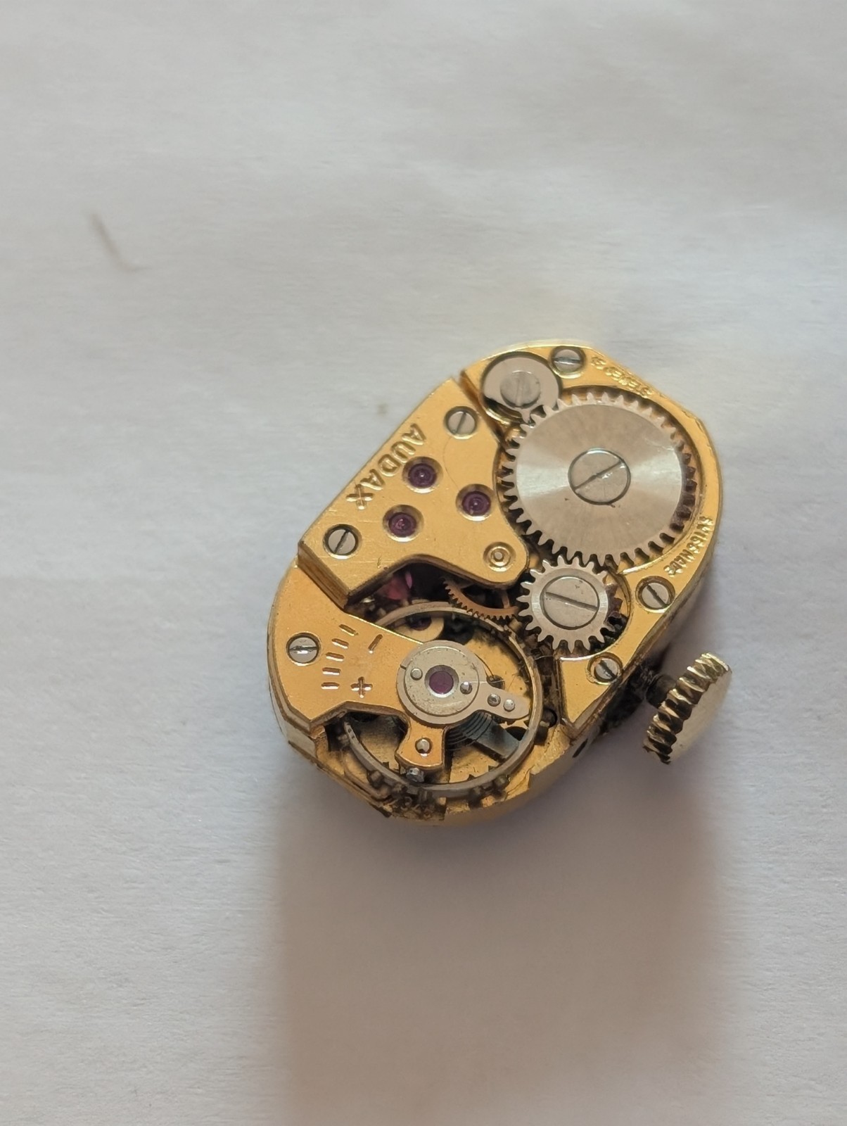 Vintage ETA 2345 Mechanical Watch Movement (Runs)