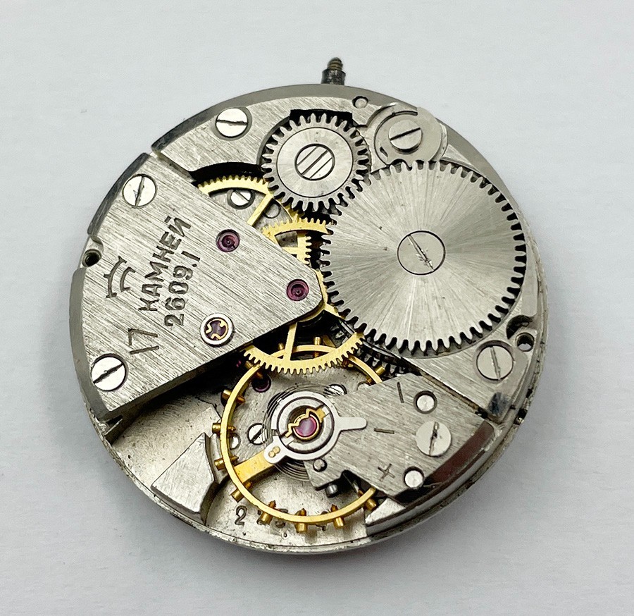 Raketa 2609.I 17 JEWELS MOVEMENT FOR MEN’S WRISTWATCH 100% working A1001