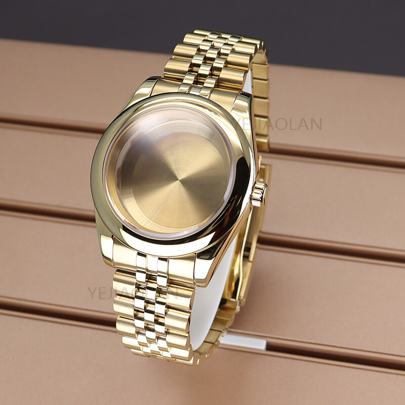 For nh35 nh36 38 Movement 28.5mm Dial 36mm/39mm Watch Case strap Sapphire Glass
