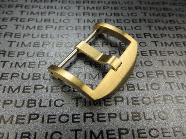 20mm Top Grade Bronze Screw In Thumbnail Buckle 1pc Tang Buckle PANERAI 20