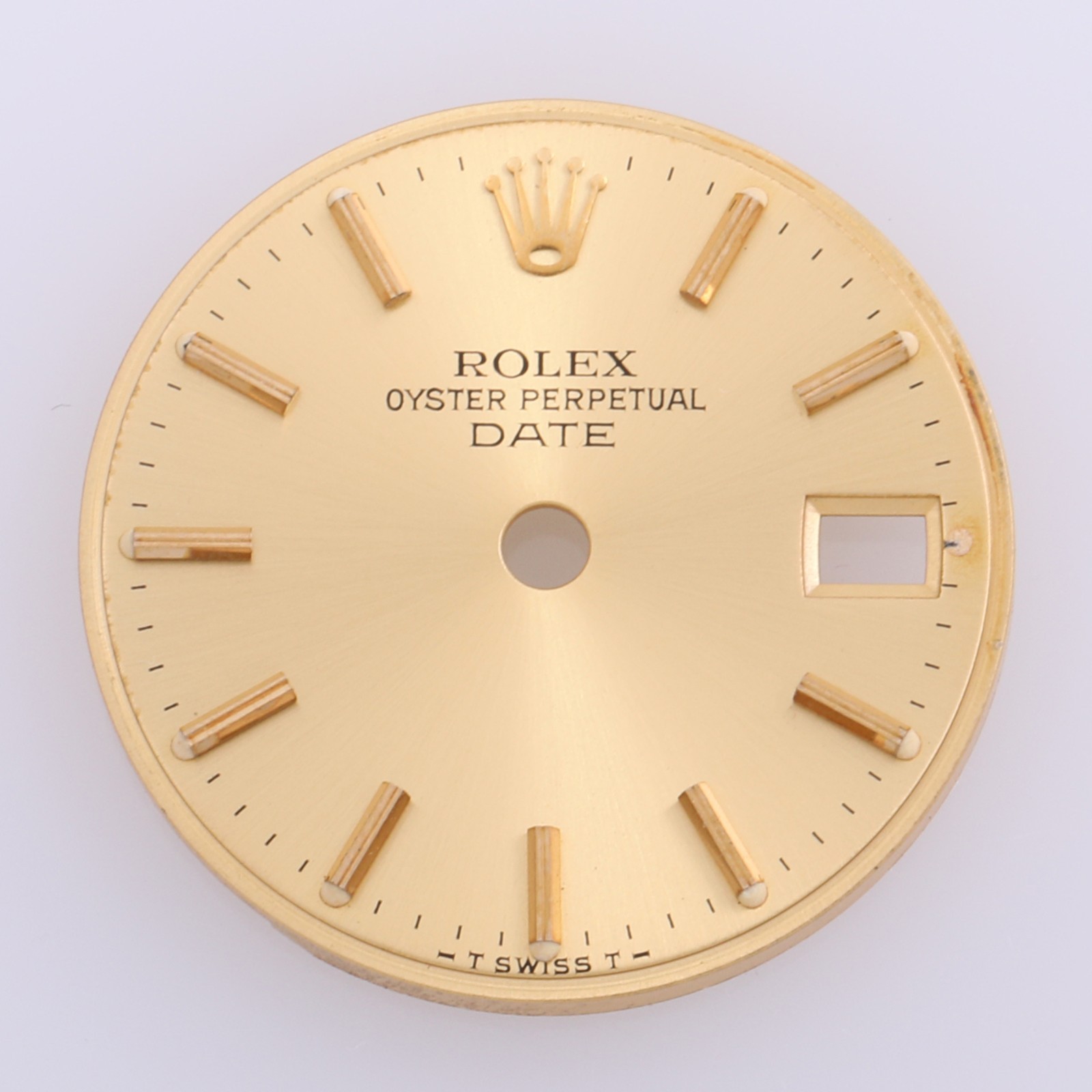 Rolex Lady Date 26mm Champagne Stick Dial T Swiss T 6917 69173 69178 #J18