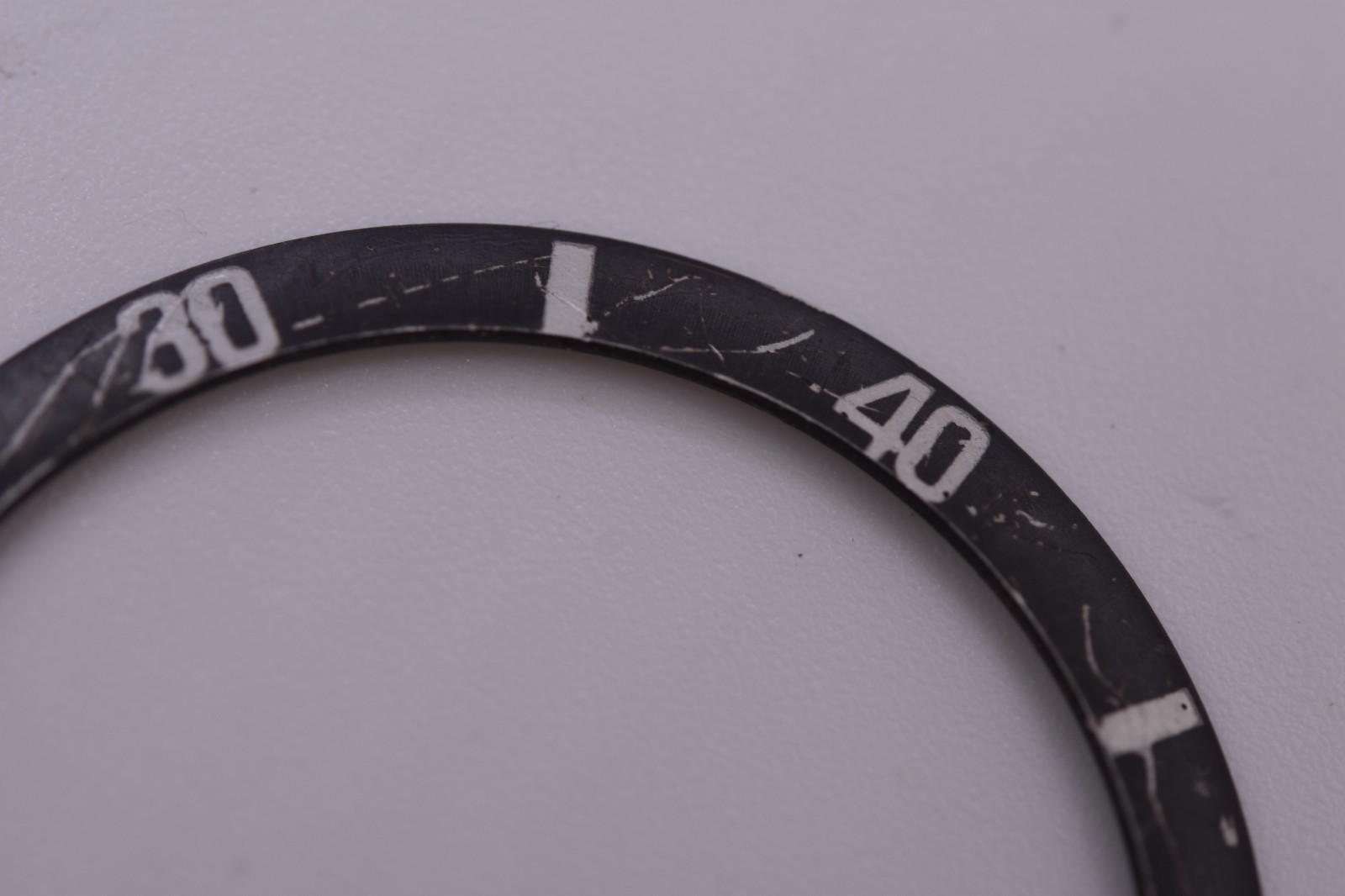 Vintage Rolex Submariner 5513 5512 5508 1680 MK1 Kissing 40 Faded Insert