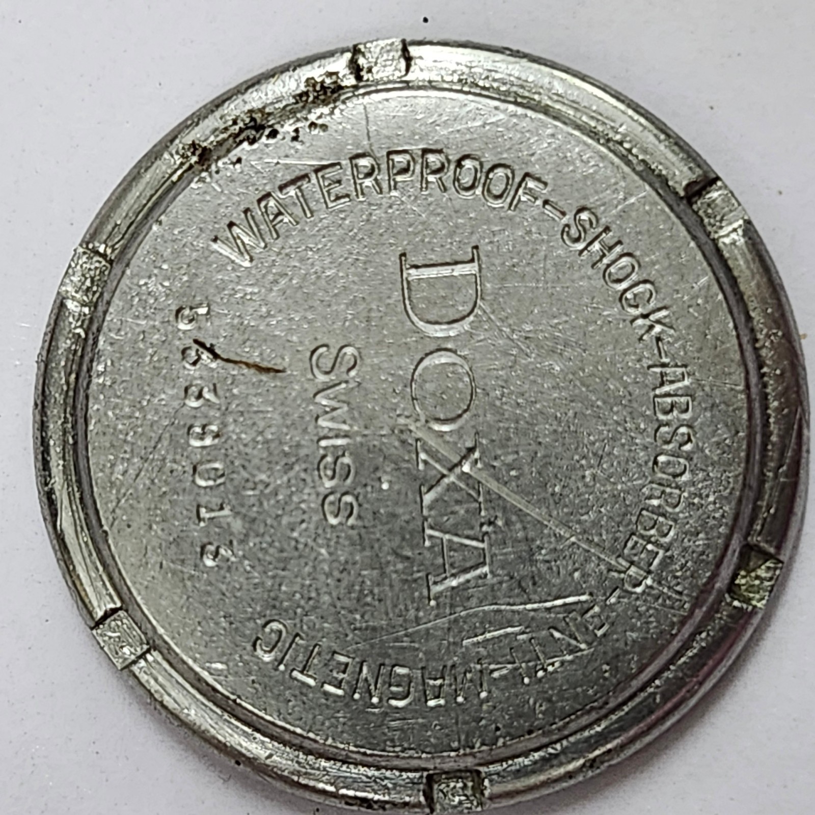 Doxa Case Seeland Sidney 17J Swiss Mechanical Watch Parts Repair Project