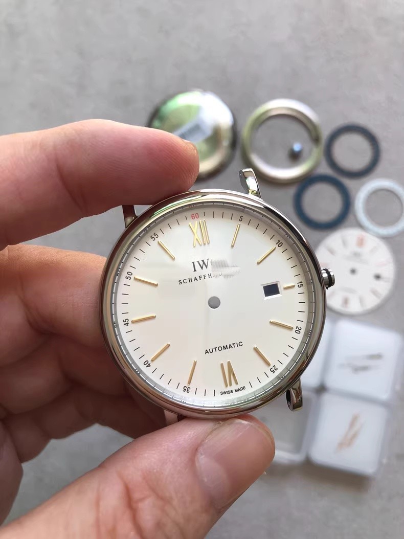 For DIY 40mm Watch Steel Case kit For 2824 2892 pt5000 movement