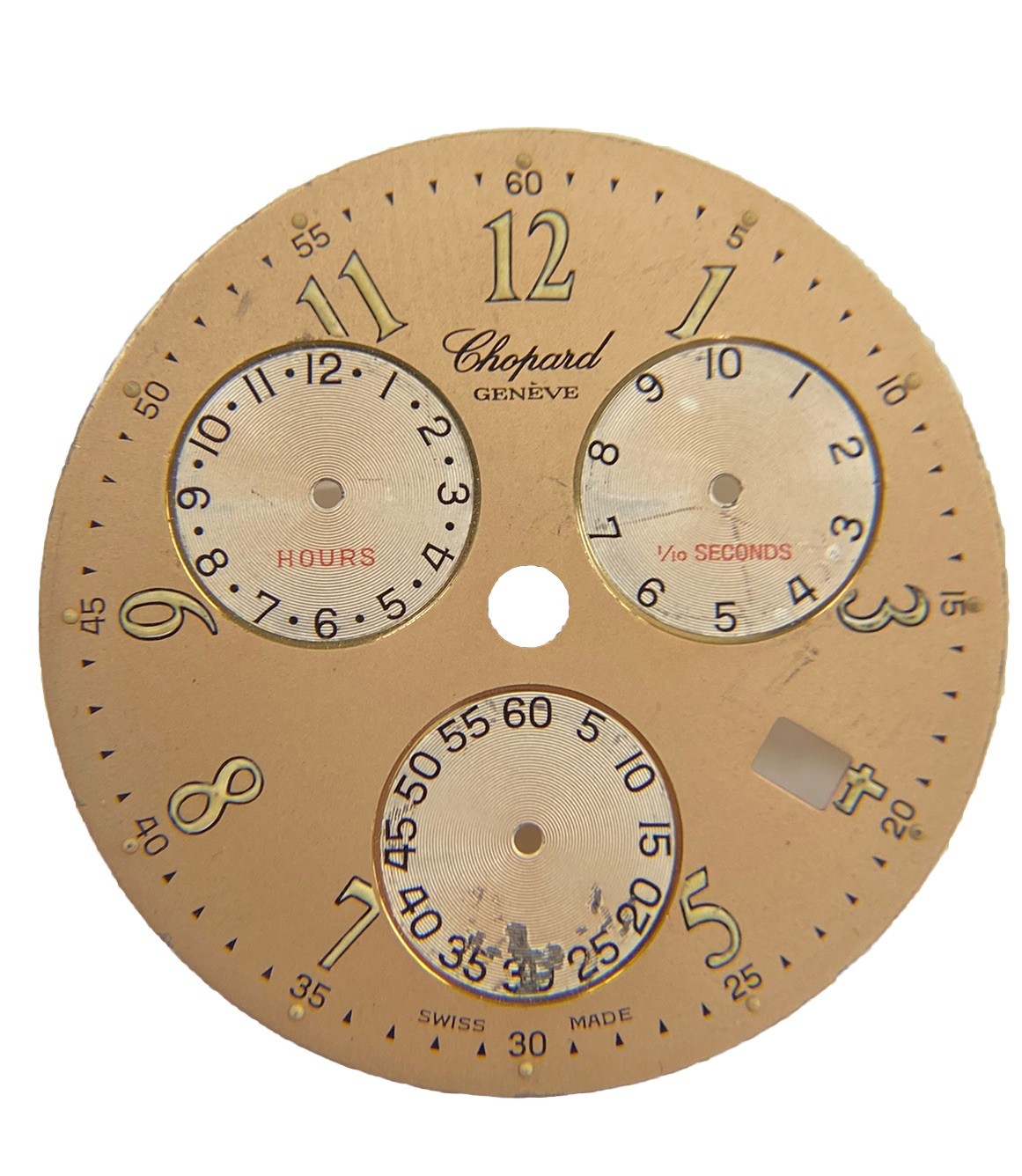 Genuine Chopard Geneve Mille Miglia Chronograph ETA 251.262 30.5mm Salmon Dial