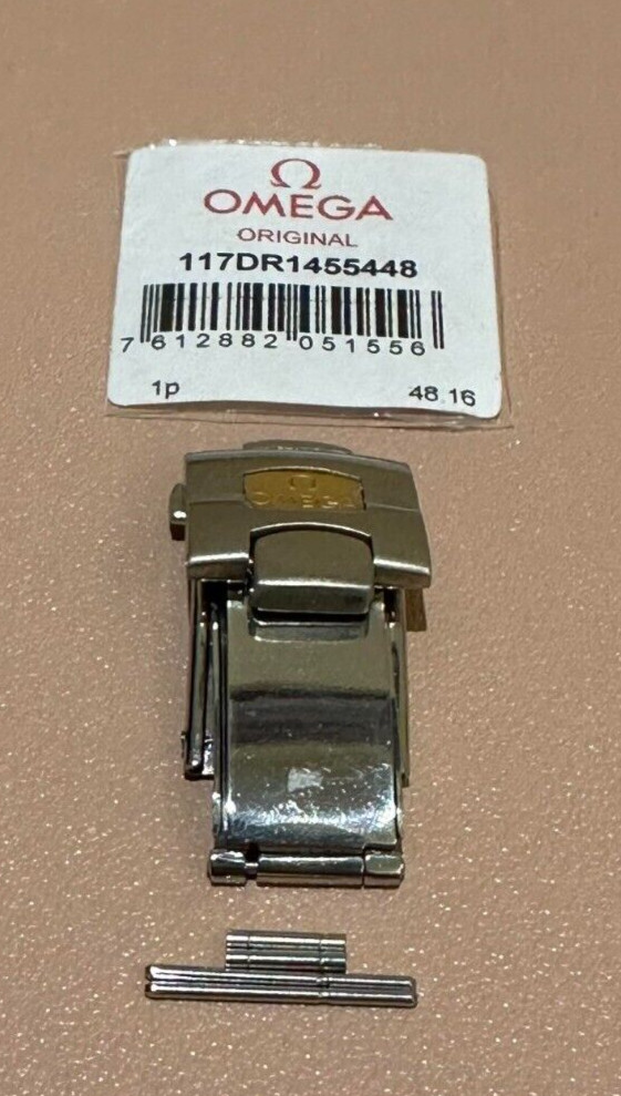 Genuine Omega Deployment Deployant Clasp Buckle Bracelet 1455/448 117DR1455448