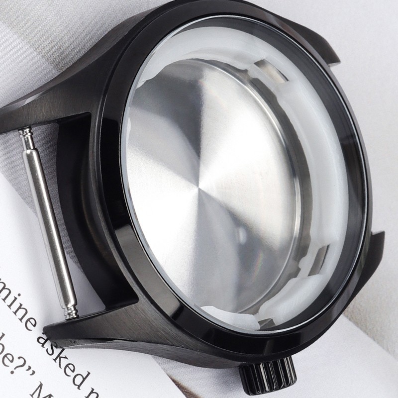 FEIYASHI Brushed STEEL PVD Electroplating Watch Case 40mm For Seiko NH35 36 NH38