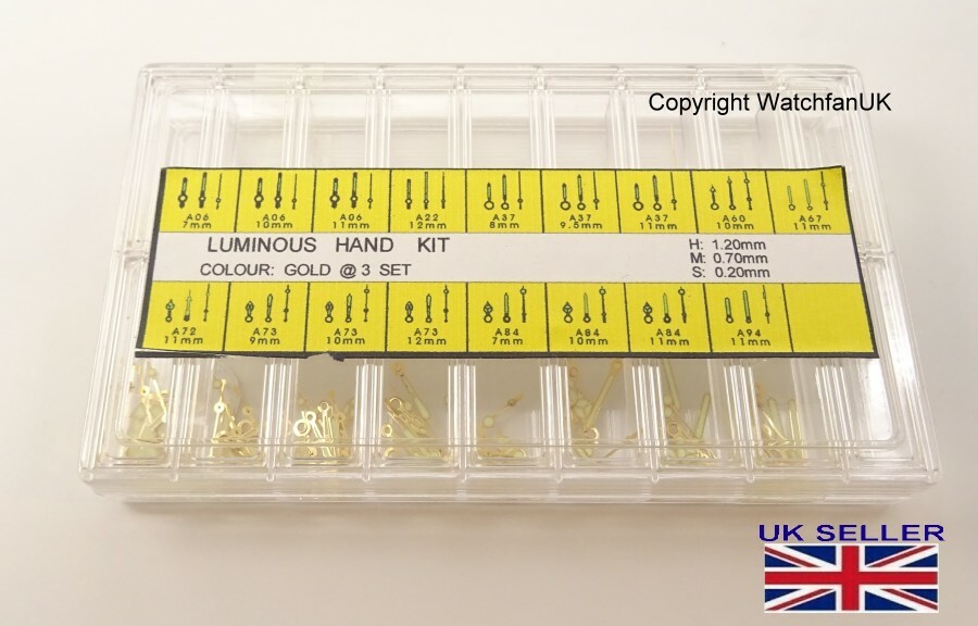 Set of 51 Watch Hands Right Size Some ETA 0.2/0.7/1.2