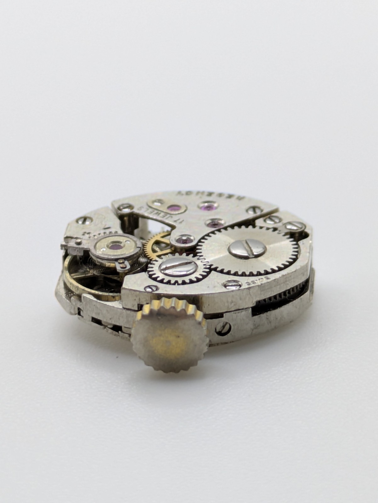 AS 1677 Regency Manual Watch Movement 17 Jewels Bad Balance Parts Repair 15.8mm