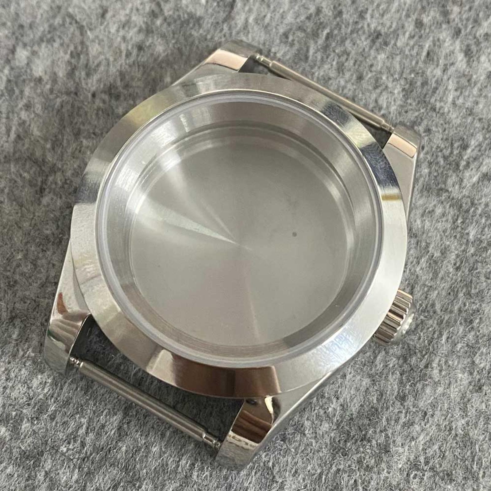 39mm 5ATM Life Waterproof Sapphire Glass Steel Watch Case For Seiko NH35 NH36 C
