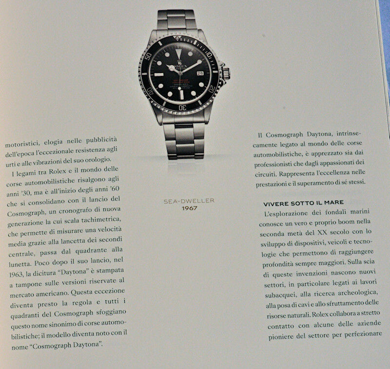 Rolex Magazine Number Nine 9 in Italian on Oyster Perpetual and Milgauss