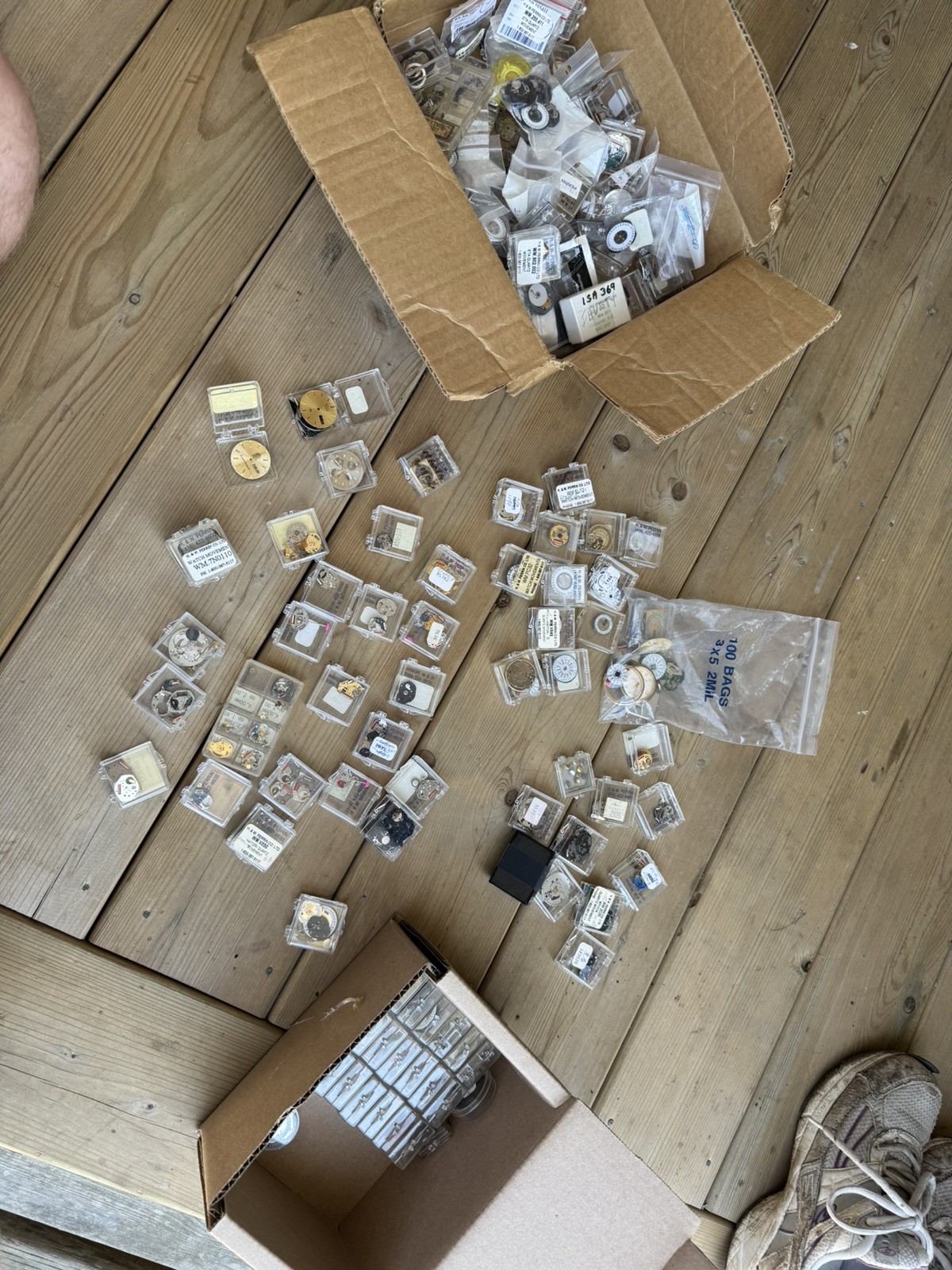 Huge Lot Vintage Watch Parts