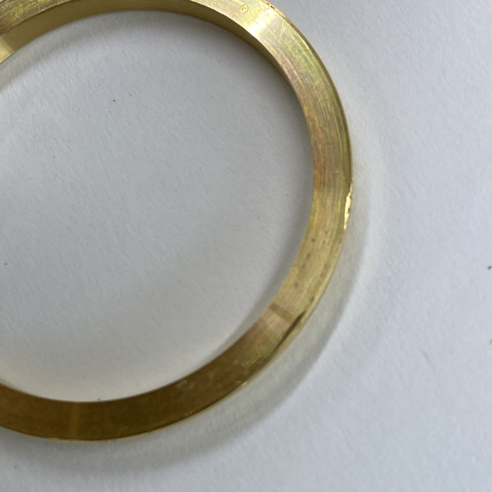 Fluted Bezel For 40MM Rolex President 228238, 228398, 228348 18KT ORIGINAL