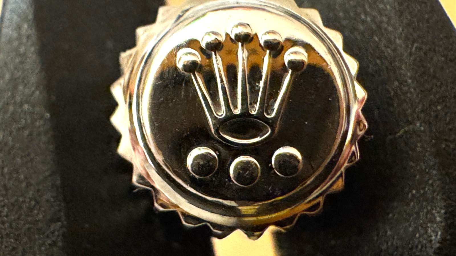 Rolex GENUINE Crown 24-803-0 8mm Stainless Steel Watch Winding Crown Replacement