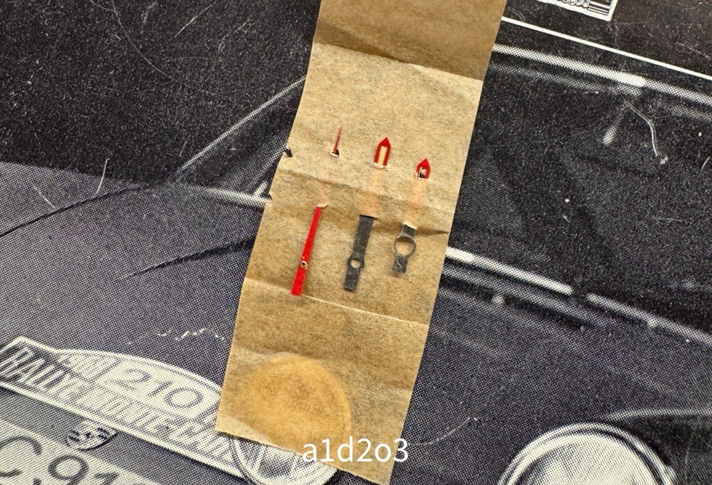 Heuer Monaco Prototype Hands