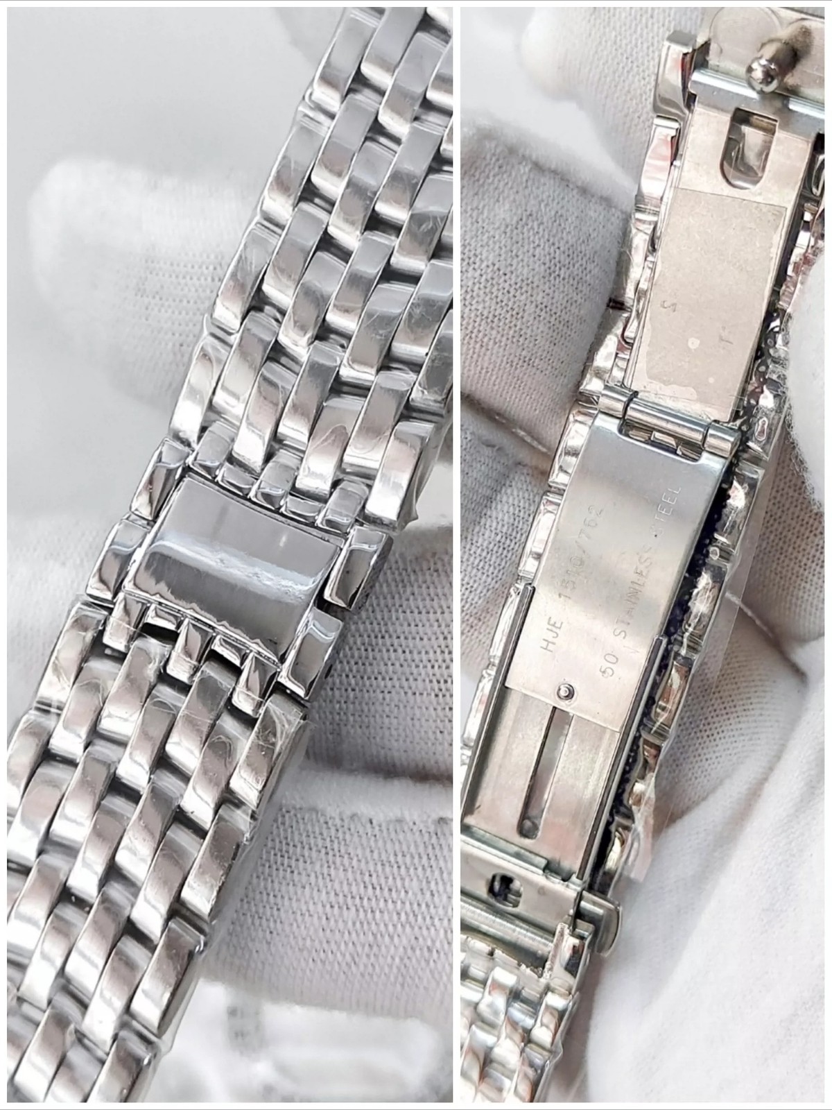 39.5mm Stainless Steel Watch Case With Band Kit for OMEGA De Ville 2824