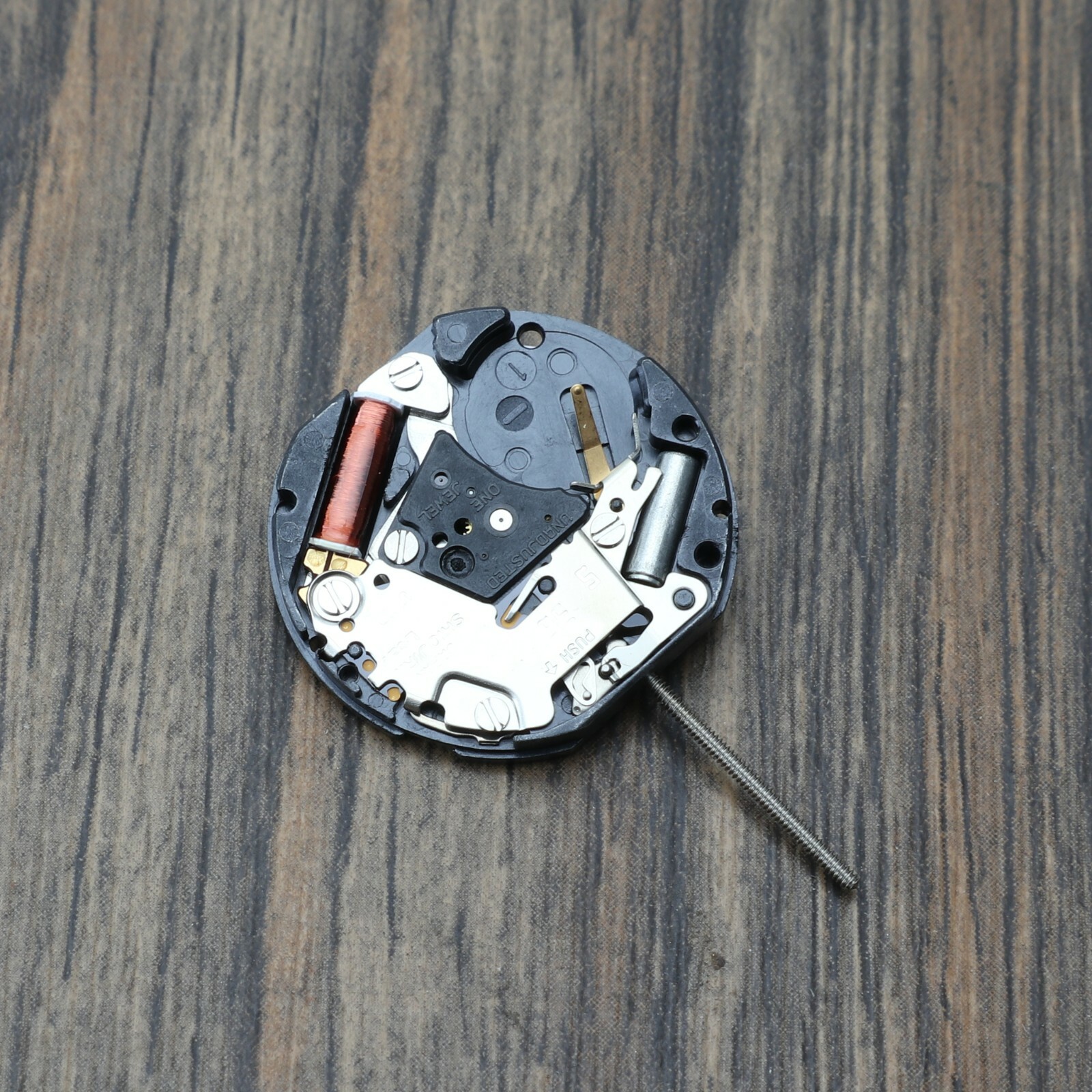 NOS HATTORI VX12 REPLACEMENT QUARTZ WATCH MOVEMENT w/ STEM NEW OLD STOCK