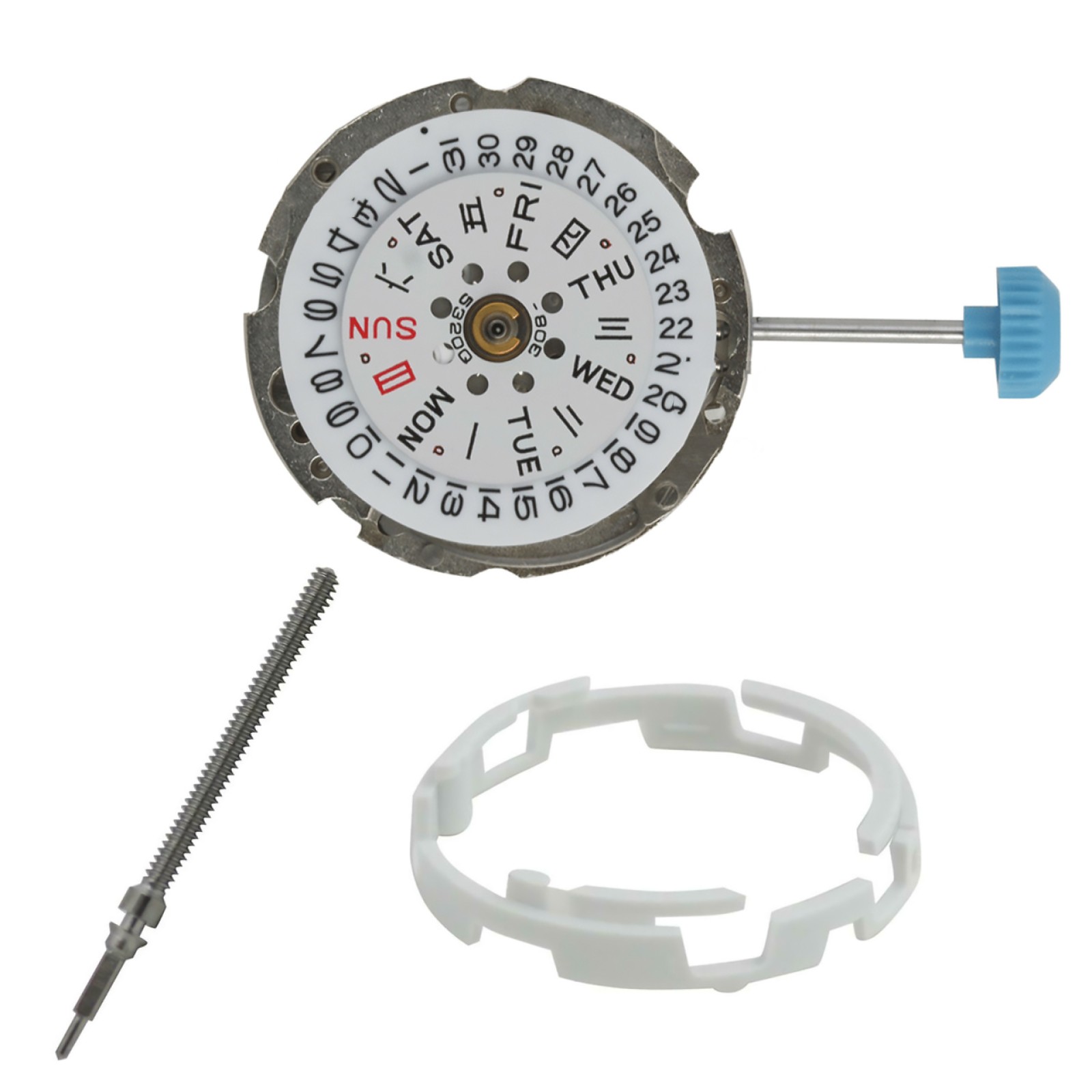 28,800bph 19.8mm 21Jewels Automatic Mechanical Watch Movement For Miyota 6T51 B