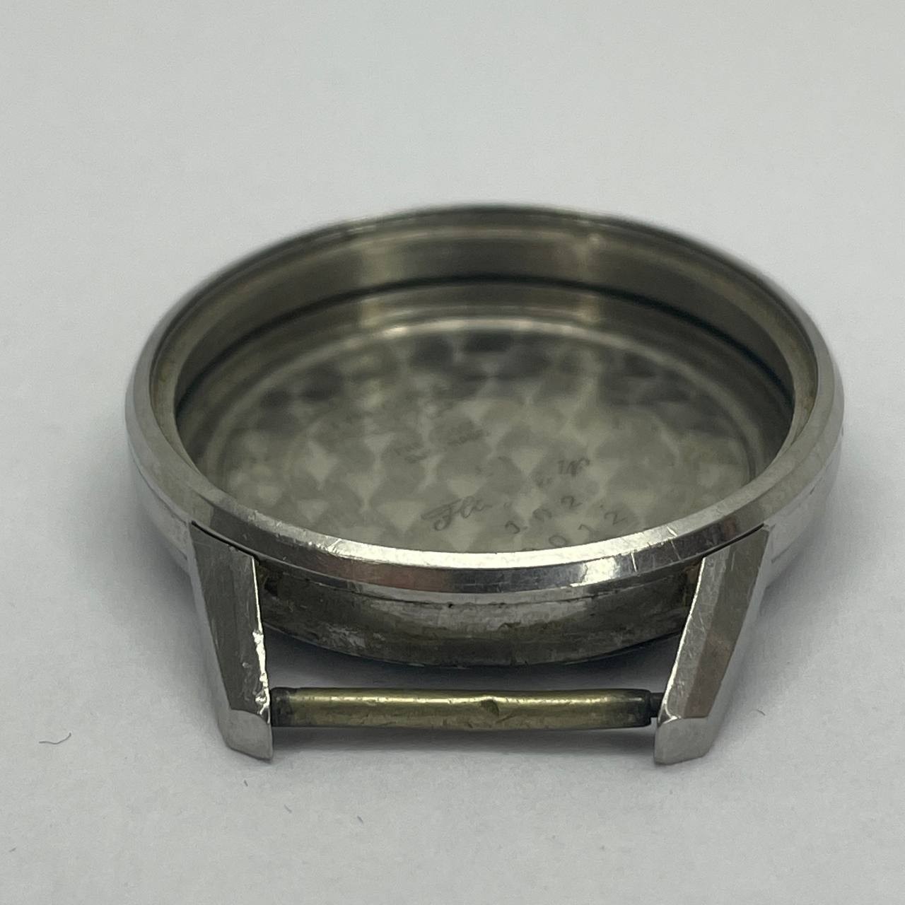 VINTAGE LONGINES CASE SCREWBACK 35.5MM STAINLESS STEEL SWISS MADE