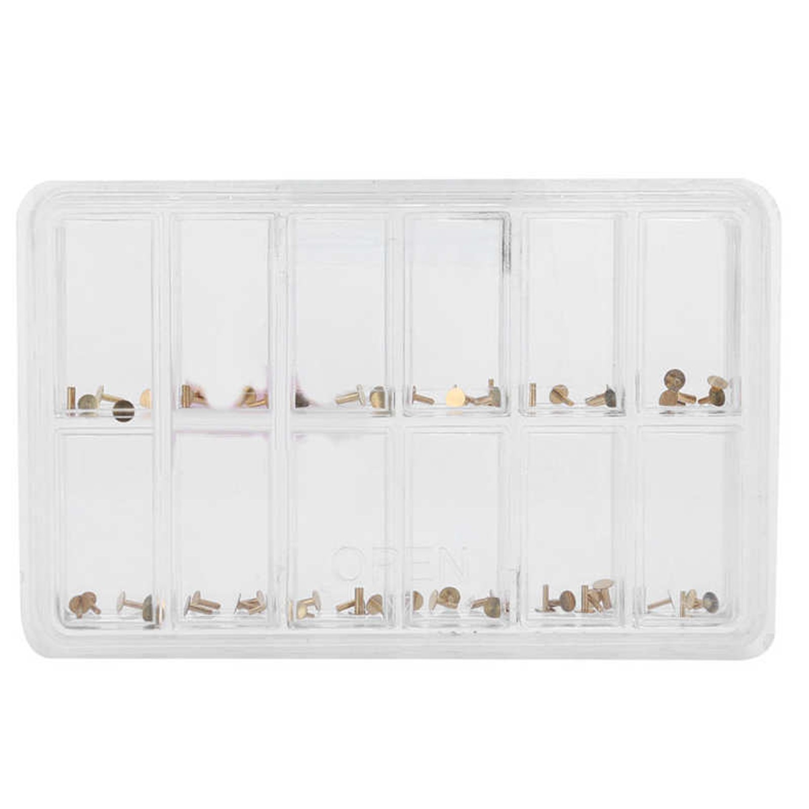 60pcs Dial Feet Stickers Watch Movement Repairment Spare Parts Watchmaker Tool