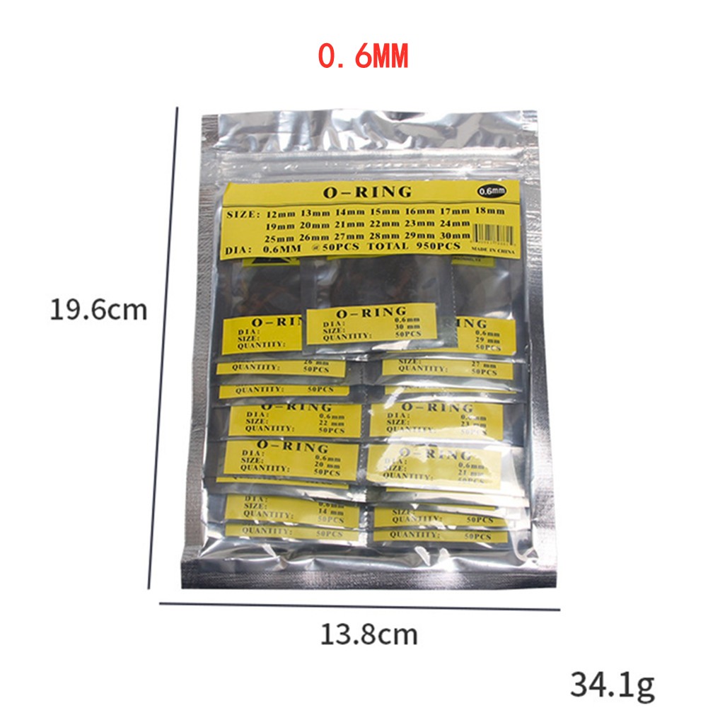 Waterproof O-Ring Watch Back Gasket Rubber Seal Repair Tool 0.5/0.6/0.7MM