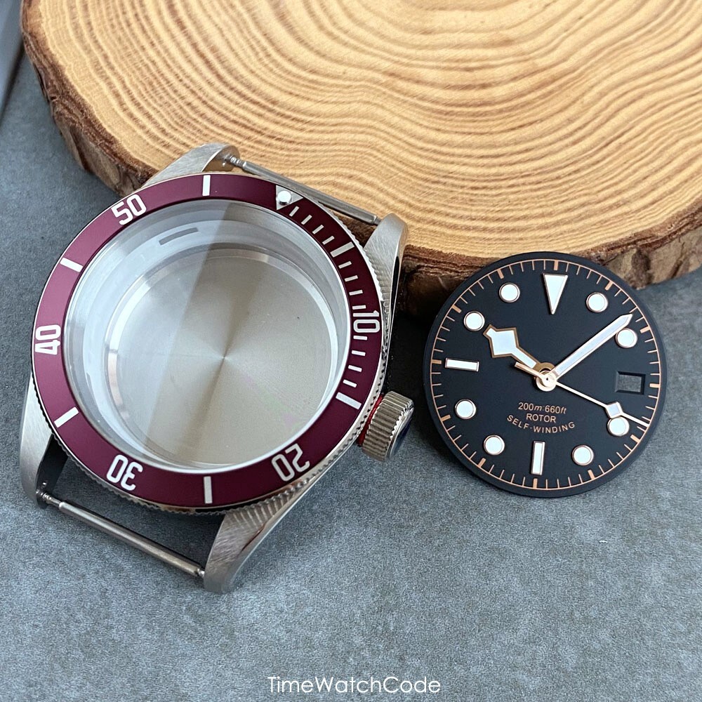 41mm Waterproof Watch Case for Black Bay Fit NH35/36 Miyota8215 ETA2824 PT5000