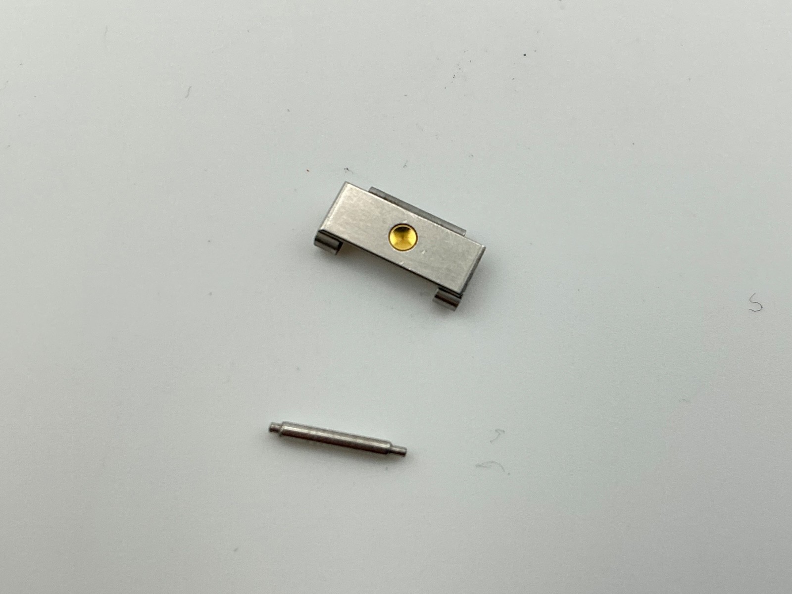 Authentic Movado Museum 58.0020.053 Two tone 15mm Link For Bracelet 58 0020 053
